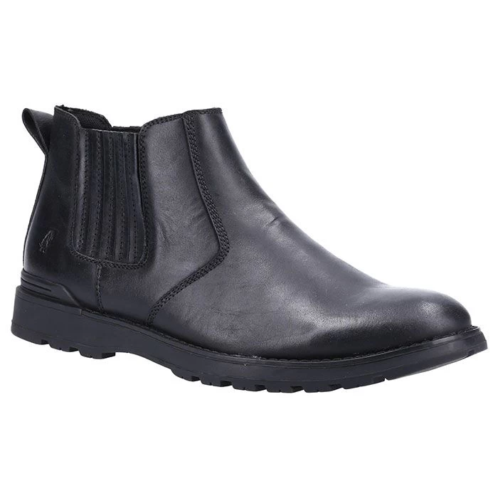 Hush Puppies Men’s Gary Chelsea Boots – Black 5 Hush Puppies Men’s Gary Chelsea Boots – Black - Image 5