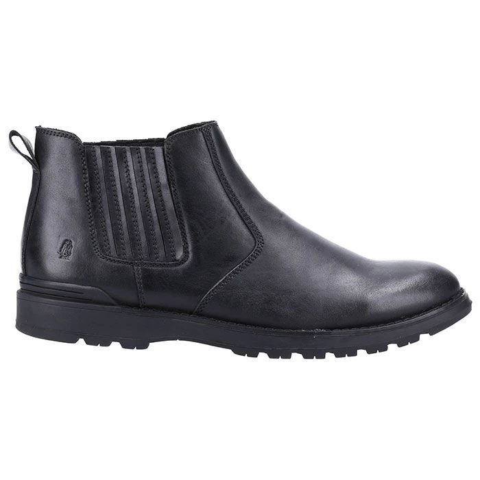 Hush Puppies Men’s Gary Chelsea Boots – Black 4 Hush Puppies Men’s Gary Chelsea Boots – Black - Image 4