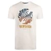 Weird Fish Men's Shatter Graphic T-shirt - Dusty White