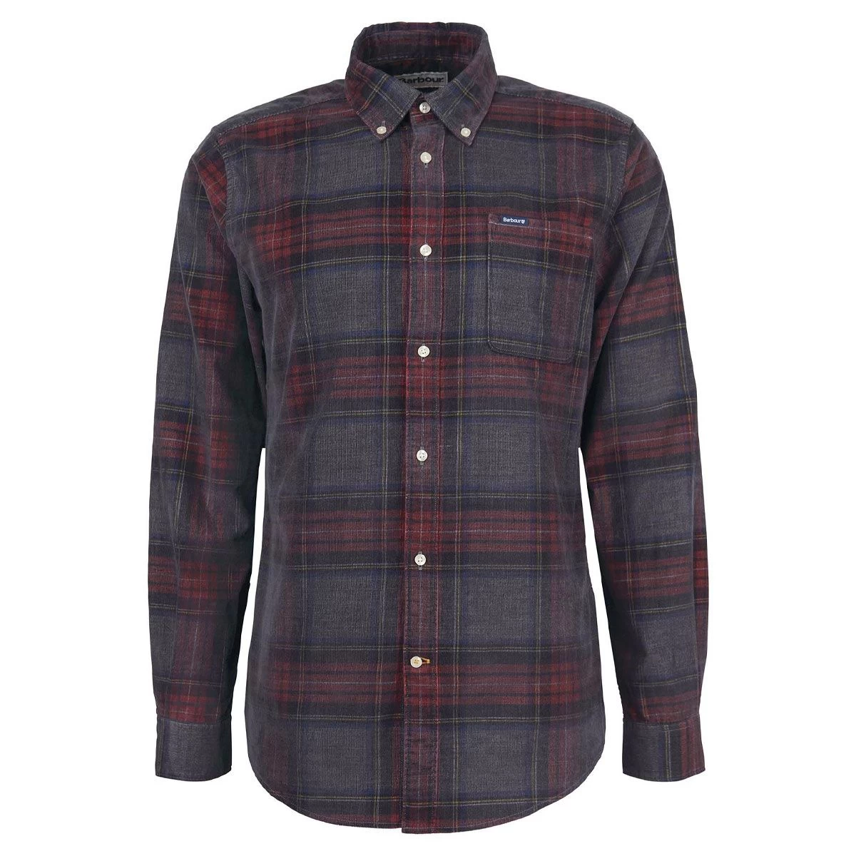 Barbour Men's Southfield Tailored Shirt - Grey Marl 2 Barbour Men's Southfield Tailored Shirt - Grey Marl - Image 2