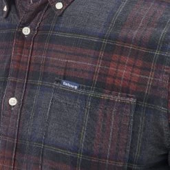 Barbour Men's Southfield Tailored Shirt - Grey Marl 12 Barbour Men's Southfield Tailored Shirt - Grey Marl -Fashionable Man grey shirt 2