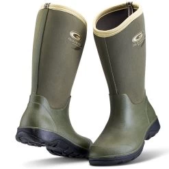 Grubs Men's Fieldline 4.0 Wellington Boots - Olive