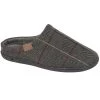 Jo & Joe Men's Harrison Mule Slipper - Dark Grey