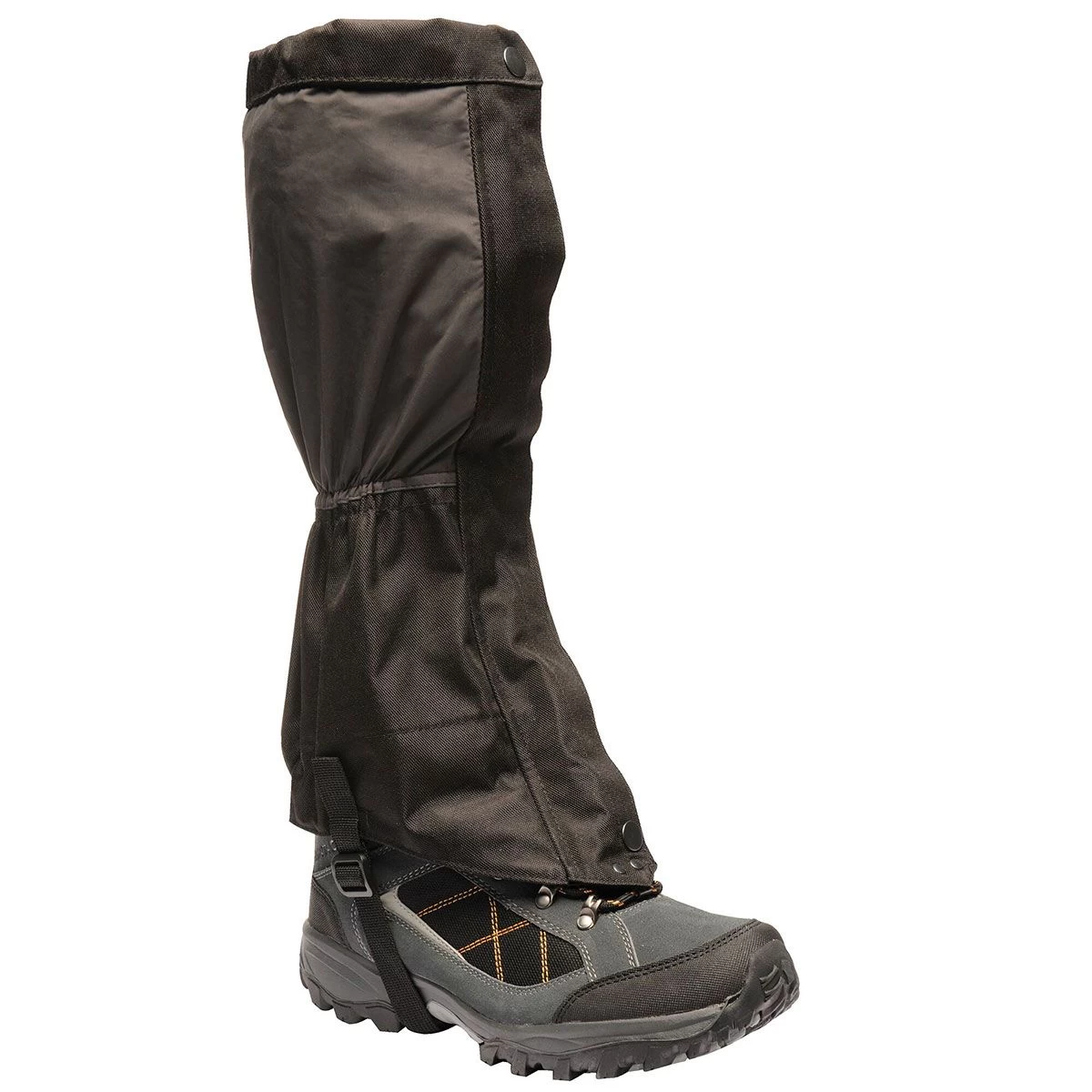 Regatta Waterproof Highton Gaiter - Ash/Black 2 Regatta Waterproof Highton Gaiter - Ash/Black - Image 2