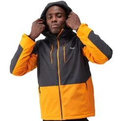 Regatta Men's Highton Stretch III Waterproof Jacket – Ash/Orange Pepper 11 Regatta Men's Highton Stretch III Waterproof Jacket – Ash/Orange Pepper -Fashionable Man highton str iii ashorangpep 7