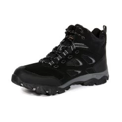 Regatta Men's Holcombe IEP Mid Walking Boots - Black / Granite 10 Regatta Men's Holcombe IEP Mid Walking Boots - Black / Granite -Fashionable Man holcombe iep mid black granit 4