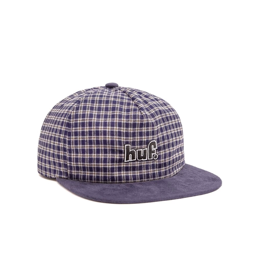 HUF 1993 Plaid Snap - Navy Blazer 1 HUF 1993 Plaid Snap - Navy Blazer