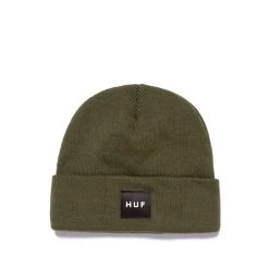 HUF Essential Box Logo Beanie -Fashionable Man huf essential box logo beanie p114052 608792 image
