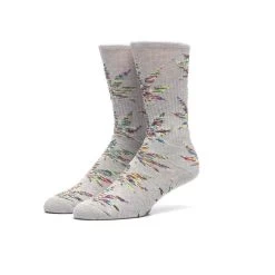 HUF Melange Plantlife Sock 31 HUF Melange Plantlife Sock -Fashionable Man huf melange plantlife sock p90263 341820 image