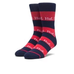 HUF Stripe Logo Sock