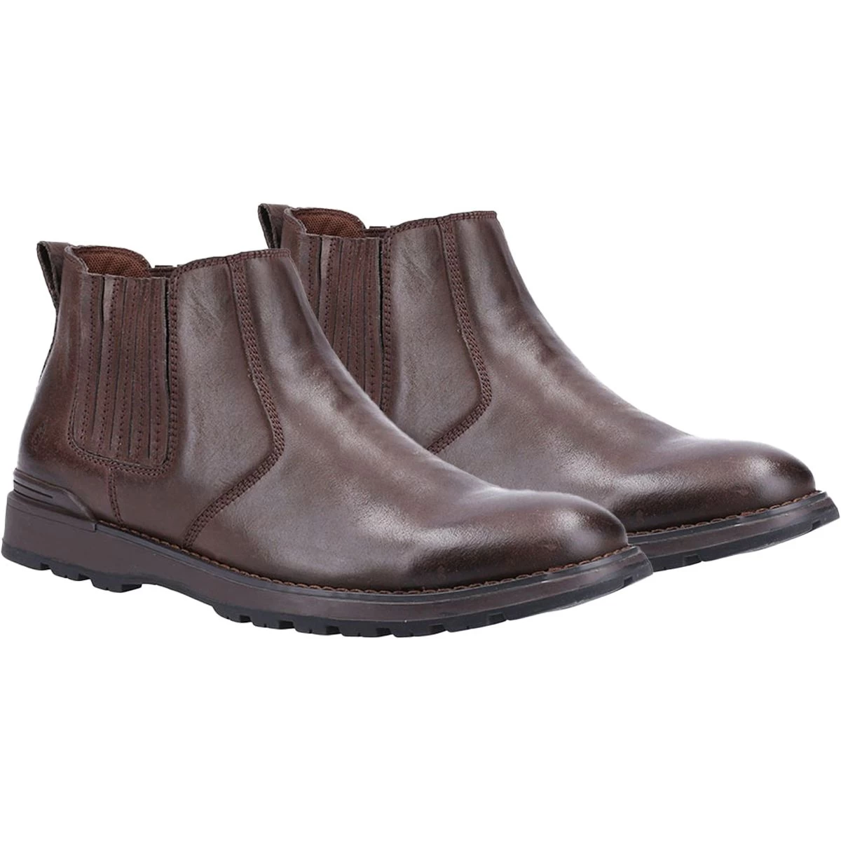 Hush Puppies Men’s Gary Chelsea Boots – Brown 1 Hush Puppies Men’s Gary Chelsea Boots – Brown