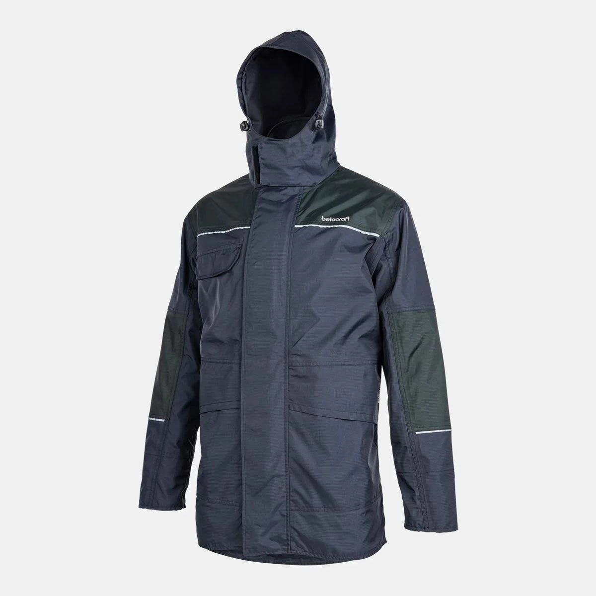 Betacraft ISO-940 Men's Hurricane Jacket - Black/Moss 3 Betacraft ISO-940 Men's Hurricane Jacket - Black/Moss - Image 3