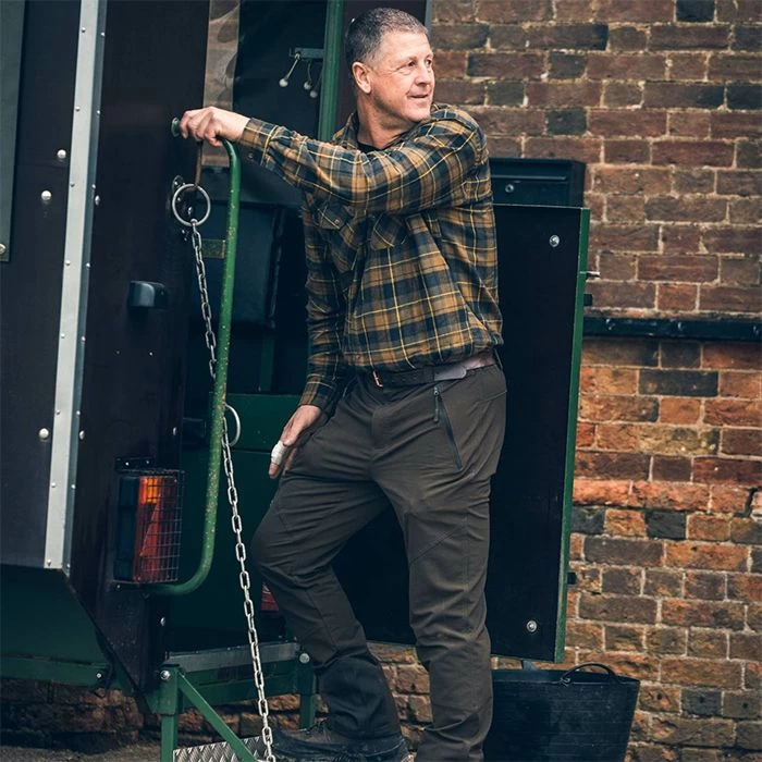 Jack Pyke Men’s Flannel Shirt – Brown Check 1 Jack Pyke Men’s Flannel Shirt – Brown Check