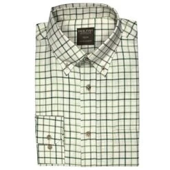 Jack Pyke Men’s Countryman Shirt – Green Check -Fashionable Man jack pyke countryman shirt green check 1