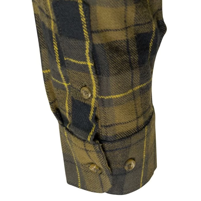 Jack Pyke Men’s Flannel Shirt – Brown Check 7 Jack Pyke Men’s Flannel Shirt – Brown Check - Image 7
