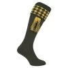 Jack Pyke Men’s Harlequin Shooting Socks – Green/Gold