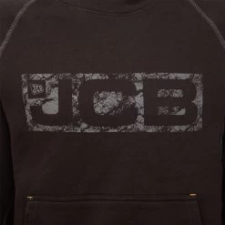 JCB Horton Logo Hoodie – Black & Grey 10 JCB Horton Logo Hoodie – Black & Grey -Fashionable Man jcb horton hoodie black 2