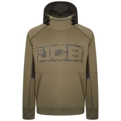 JCB Horton Logo Hoodie – Olive & Black