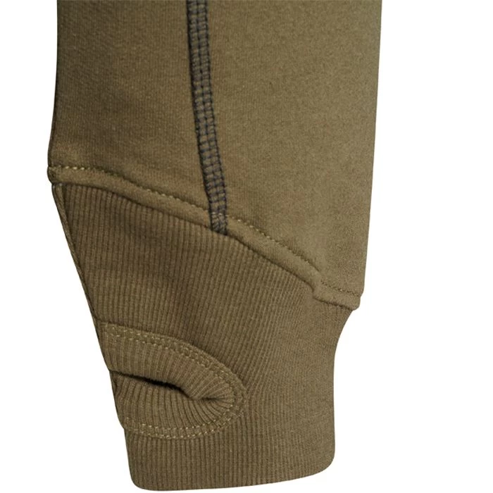 JCB Horton Logo Hoodie – Olive & Black 4 JCB Horton Logo Hoodie – Olive & Black - Image 4