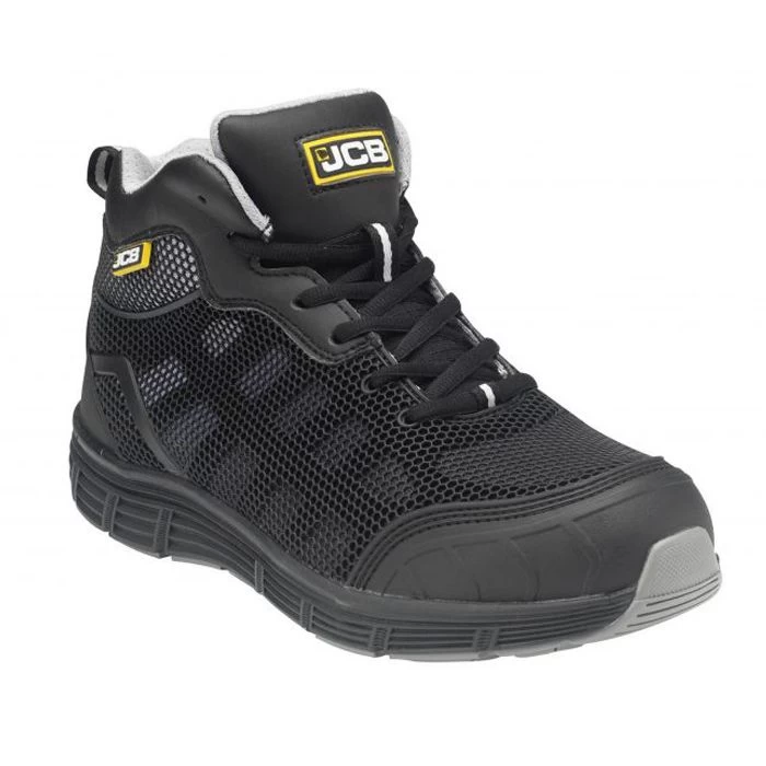 JCB Men's Hydradig Mid Cut Work Safety Boot - Black 5 JCB Men's Hydradig Mid Cut Work Safety Boot - Black - Image 5