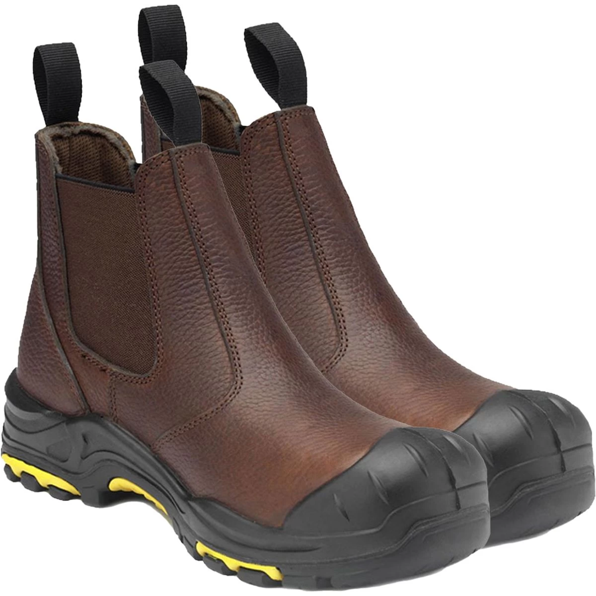 JCB Men's Safety Dealer Work Boots - Brown 3 JCB Men's Safety Dealer Work Boots - Brown - Image 3