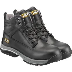 JCB Men's Workmax Safety Boots - Black -Fashionable Man jcb men s workmax safety boots black 1