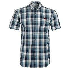 Weird Fish Men's Judd Short Sleeve Check Shirt - Dusty Blue -Fashionable Man judd shrt slv chk shrt dstyblu 2