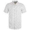 Weird Fish Men's Keilor Short Sleeved Shirt - White