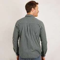 Weird Fish Men's Lando Long Sleeve Check Shirt - Shadow 13 Weird Fish Men's Lando Long Sleeve Check Shirt - Shadow -Fashionable Man lando ls check shirt shadow 1