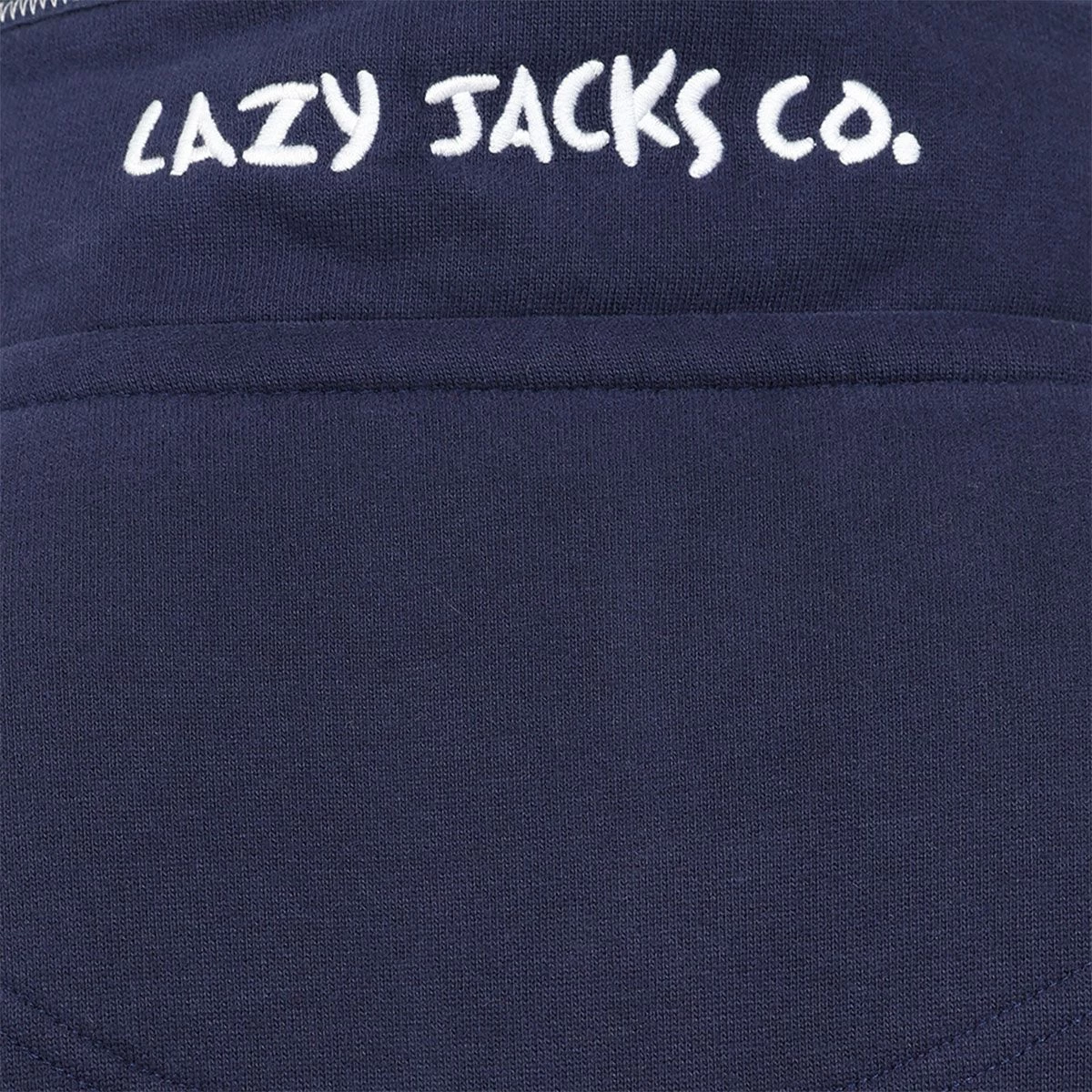 Lazy Jacks Men’s Classic ¼ Zip Sweatshirt - Marine 5 Lazy Jacks Men’s Classic ¼ Zip Sweatshirt - Marine - Image 5