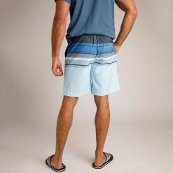 Weird Fish Men's Lucknow Striped Board Shorts - Blue Sapphire 9 Weird Fish Men's Lucknow Striped Board Shorts - Blue Sapphire -Fashionable Man lcknweco prntdstrp brdshrts bluesaph .3