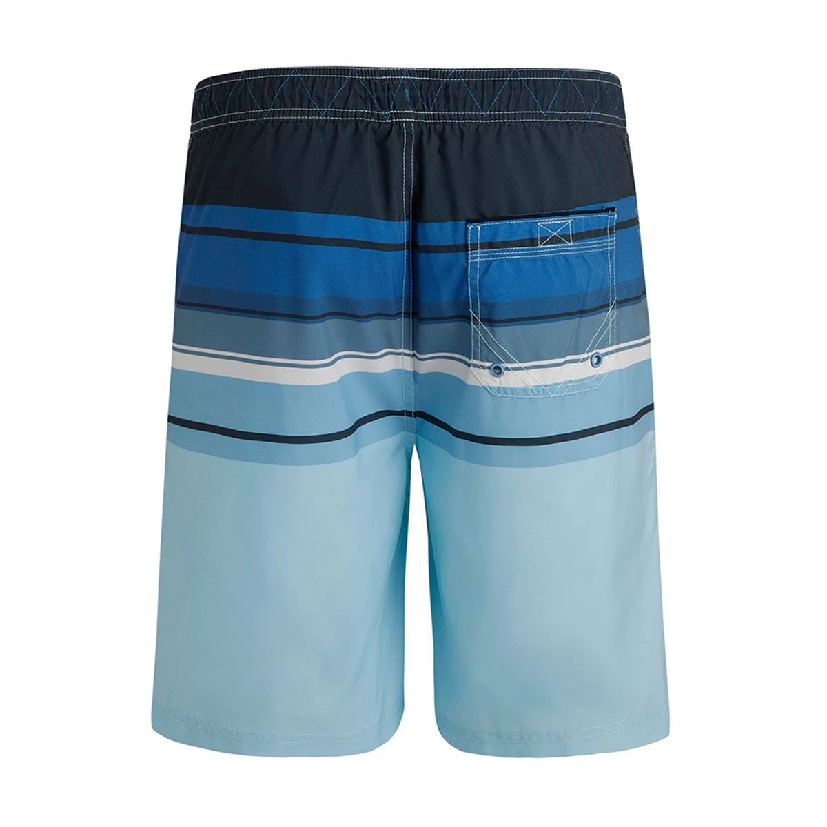 Weird Fish Men's Lucknow Striped Board Shorts - Blue Sapphire 7 Weird Fish Men's Lucknow Striped Board Shorts - Blue Sapphire - Image 7