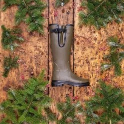 Le Chameau Men's Vierzonord Neoprene Wellington Boots - Vert Chameau -Fashionable Man le chameau men s vierzonord neoprene wellington boots vert chameau 3