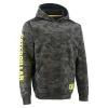 CAT Men's Logo Panel Hoodie - Camouflage