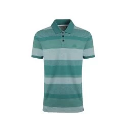 Weird Fish Men's Lymore Organic Striped Polo Shirt - Peacock Blue 5 Weird Fish Men's Lymore Organic Striped Polo Shirt - Peacock Blue -Fashionable Man lymor slb piq strppolo peakblu 1 1