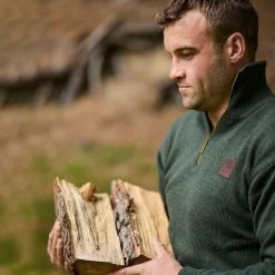 Swanndri Men's Mariner ¼ Zip Sweater - Olive 12 Swanndri Men's Mariner ¼ Zip Sweater - Olive -Fashionable Man mariner 14 zip nck sweater olv 6