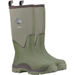Muck Boots Men's Calder Tall Wellington Boots - Olive
