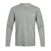 Weird Fish Men's Mackay Long Sleeve Henley Top - Shadow
