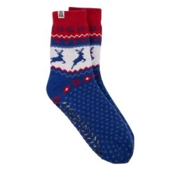 Totes Men's Sherpa Lined Slipper Socks - Fairisle -Fashionable Man mens sherpa lined slipper socks fairisle 3