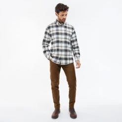 Barbour Men's Mentmore Regular Shirt - Ecru 19 Barbour Men's Mentmore Regular Shirt - Ecru -Fashionable Man mentmore 4 1