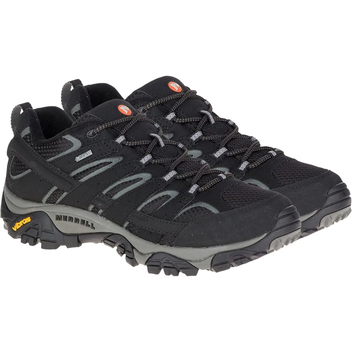 Merrell Men’s Moab 2 Gore-Tex Low Walking Boots– Black 1 Merrell Men’s Moab 2 Gore-Tex Low Walking Boots– Black