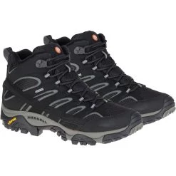Merrell Men’s Moab 2 Gore-Tex Mid Walking Boots– Black