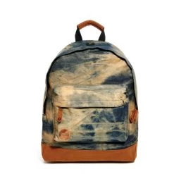 Mi-Pac Denim Acid Dye Backpack - Indigo