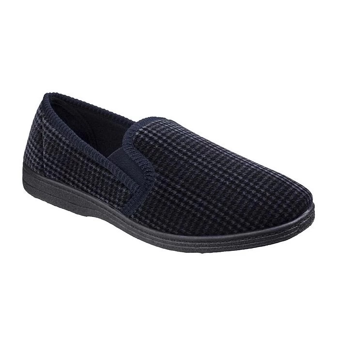 Mirak Men’s Highbury Full Slippers – Navy 1 Mirak Men’s Highbury Full Slippers – Navy
