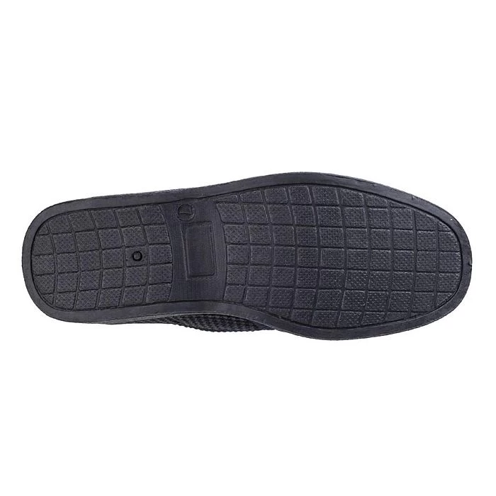 Mirak Men’s Highbury Full Slippers – Navy 3 Mirak Men’s Highbury Full Slippers – Navy - Image 3