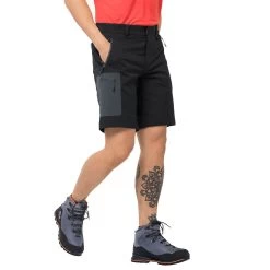 Jack Wolfskin Men's Active Track Shorts - Black