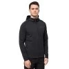 Jack Wolfskin Men's Baiselberg Full Zip Hooded Fleece Jacket - Black
