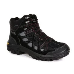Regatta Men’s Burrell II Mid Walking Boots – Black/Granite 11 Regatta Men’s Burrell II Mid Walking Boots – Black/Granite -Fashionable Man mns burrell ii mid blkgran 2
