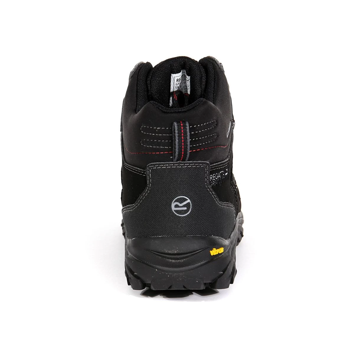 Regatta Men’s Burrell II Mid Walking Boots – Black/Granite 6 Regatta Men’s Burrell II Mid Walking Boots – Black/Granite - Image 6