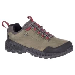 Merrell Men’s Forestbound Low Walking Boots – Grey -Fashionable Man mns forestbound low gry 2